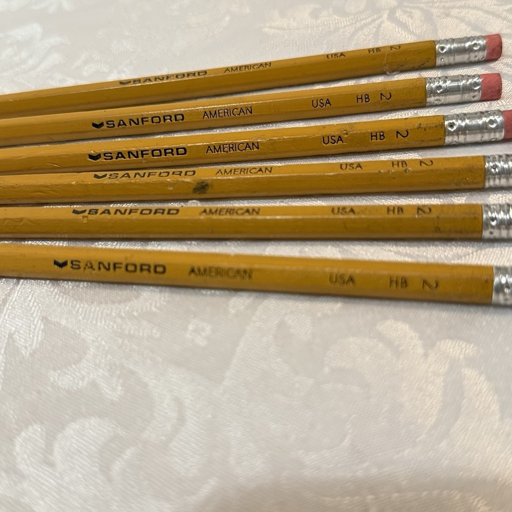 Vintage #2Pencils Sanford Eagle Earthwrite American Papermate American Classic 6